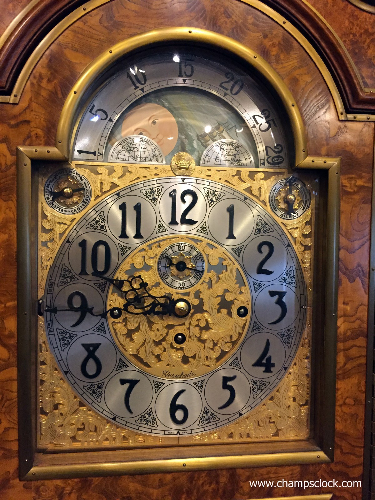 The Last Herschede Hall Clock Grandfather "The Clock" Documented Hand
