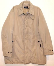 Polo Ralph Lauren Mens Beige Trench Lined Overcoat Jacket NWOT $299 Size XL