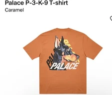 Palace Tri-Visions Tee T-Shirt Size XL Caramel Palace Skateboards 2022 Brand New