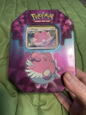 2019 Pokémon Strong Bond Tin With Blissey Foil