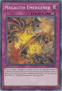 Megalith Emergence - IGAS-EN072 - Common - 1st Edition x3 - Near Mint