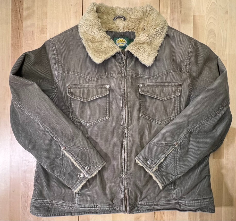 Cabelas Jacket Womens Extra Extra Large Olive Cor… - image 4