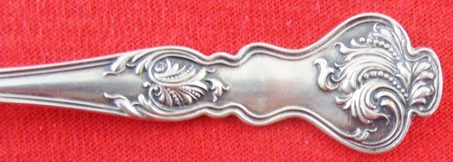Pond Lily by Paye and Baker Sterling Silver Sardine Fork 9-Tines, 5 1/4" no mono - Picture 2 of 5