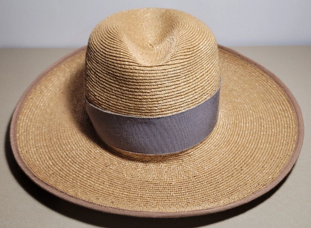 Tracy Watts Straw Fedora Hat with Roses Tracy Watts In Women main image 3