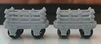 009/OO9 GVT Inspired 1 Ton Slate Wagon - Unassembled Resin Kit For Narrow Gauge Modellers