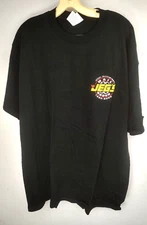 Team JEG'S 40th Anniversary 1960-2000 Black Graphic Front/Back Logo XL T Shirt