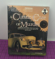 Vintage 1992 A Classic Case of Murder Mystery Puzzle 1000pcs by Bepuzzled