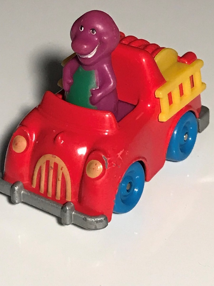 Barney The Dinosaur On Fire