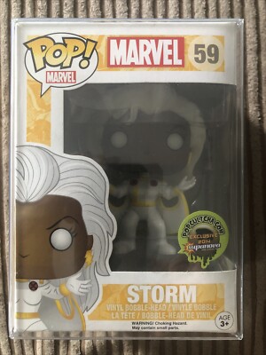 FUNKO POP #59 STORM - GLOW IN THE DARK POPCULTCHA SUPERNOVA EXTREM RARE 2014