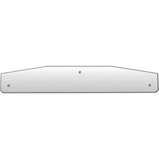 4 X 20 Inch Chrome Bottom Mud Flap Weight With 3 Bolt Thru Studs