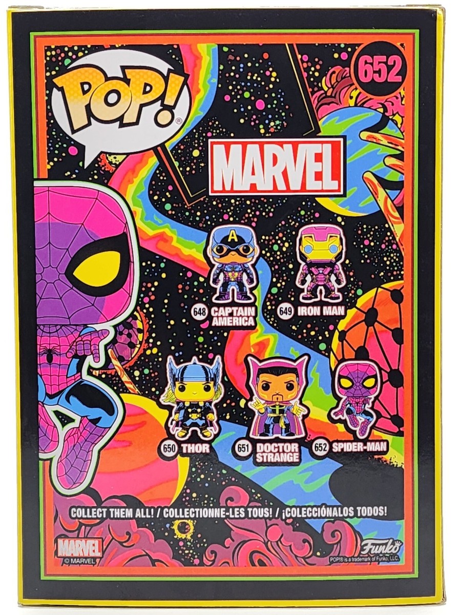 Funko PoP! Spider-Man #652 - Special Edition - Blacklight Funko PoP! Spider-Man #652 - Special Edition - Blacklight