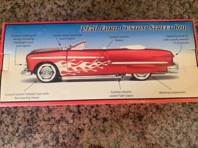 1/24 SNAP-ON 1950 FORD CUSTOM STREET RED/WHITE | eBay