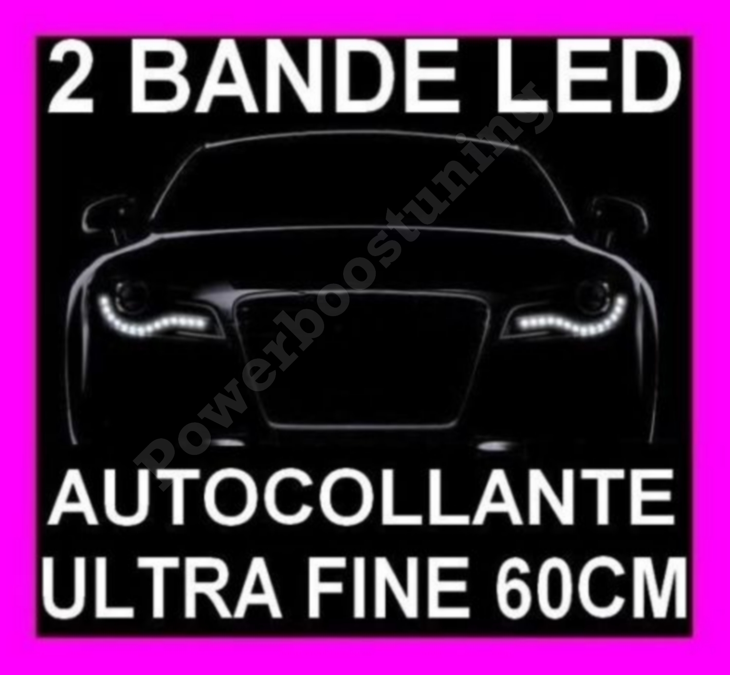 Feu blanc xénon bande LED feux jour diurne SMD pour auto Suzuki Grand Vitara