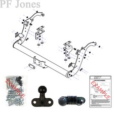 Tow-Trust Towbar for Ford Ranger Pickup 2012-2023 - Flange Tow Bar