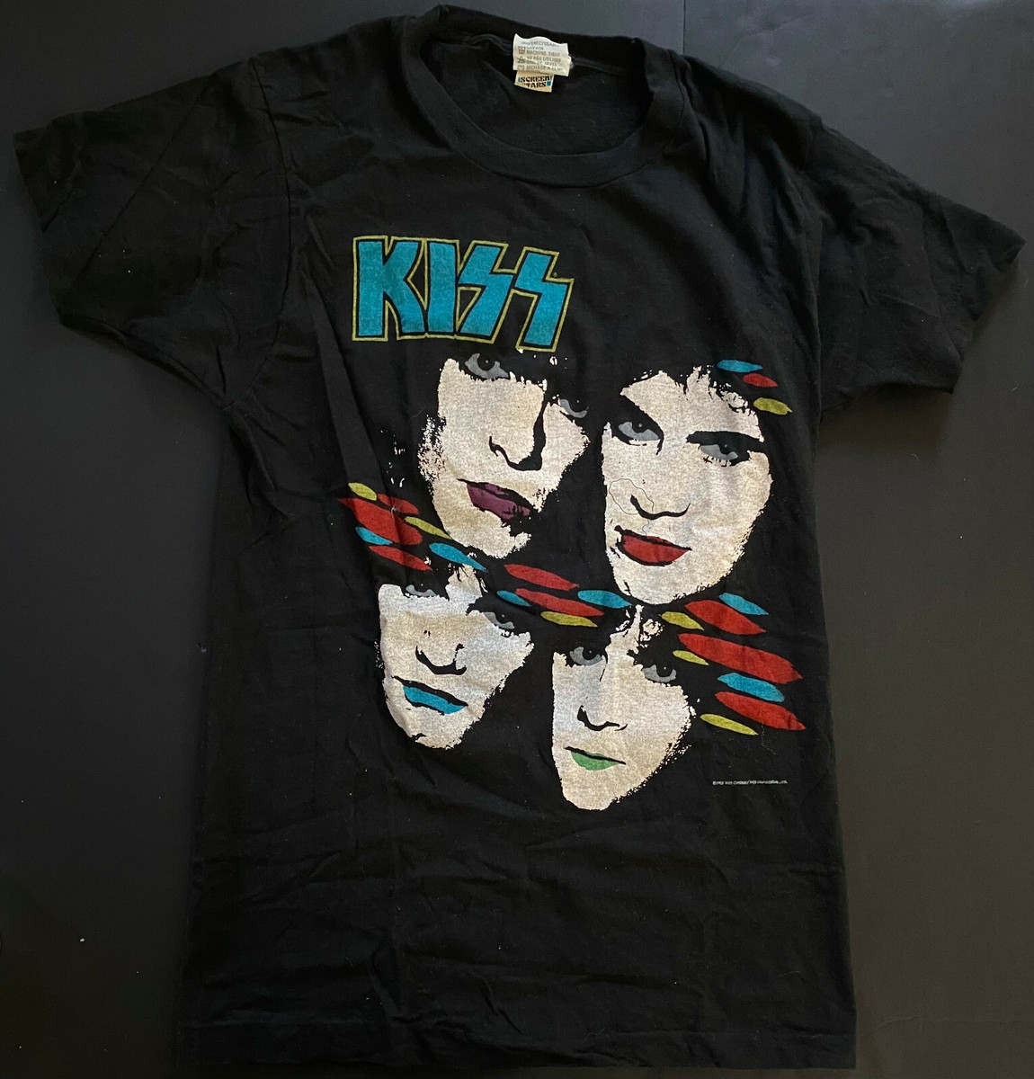 KISS ASYLUM WORLD TOUR Tシャツ Lサイズ Kiss Asylum World Tour 1985/86 Concert T-Shirt Size Large