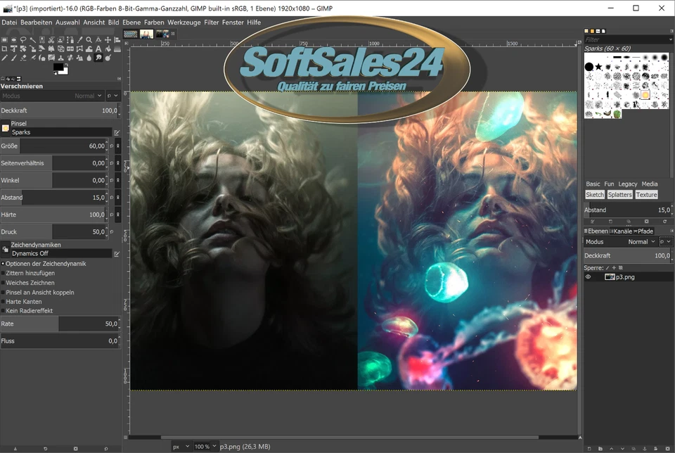 ✅ GIMP 2024 CD DIGITAL BILD FOTO BEARBEITUNG GRAFIK EDITOR FÜR WINDOWS 7-8-10-11 - Bild 3 von 3