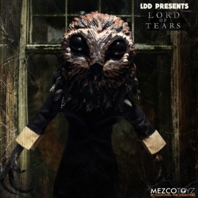 Genuine LDD Presents Mezco Living Dead Dolls Lord Of Tears Owlman Like New