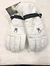 Spyder Women's Shredder Limitless Ski Gloves, Size L/XL, Color White, NWT