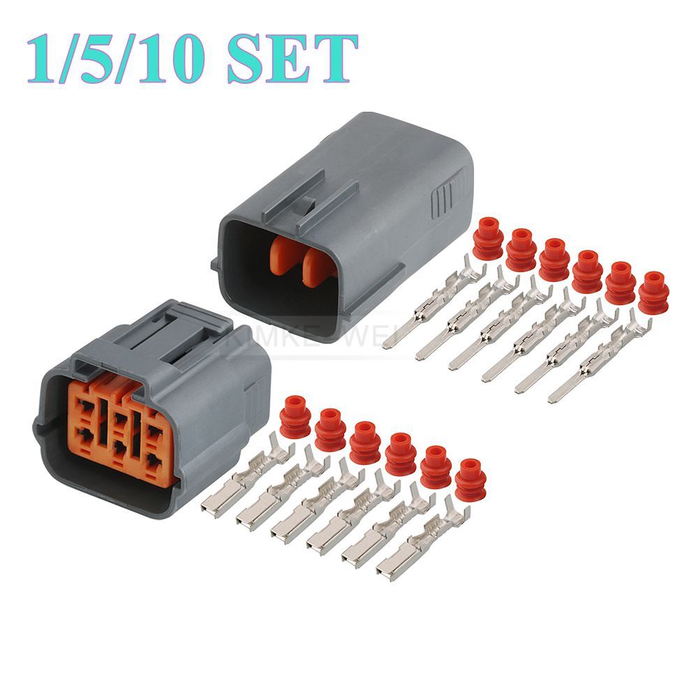 6 Pin/Way Sumitomo DL Sealed Series Automotive Male Female