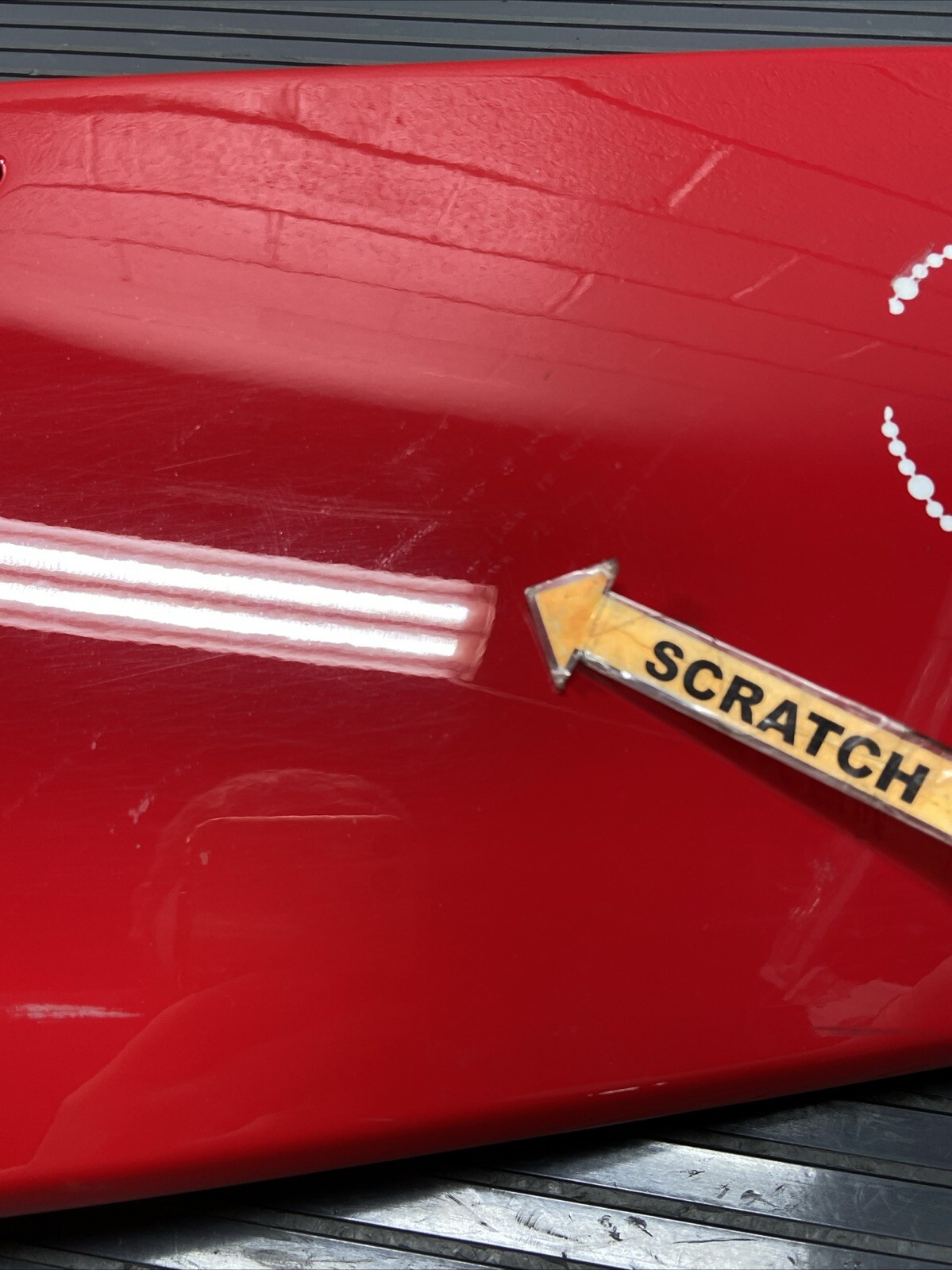 2011-2015 Audi R8 Spyder Rear Bumper Panel Trim W/ Brake Light OEM *NOTE*