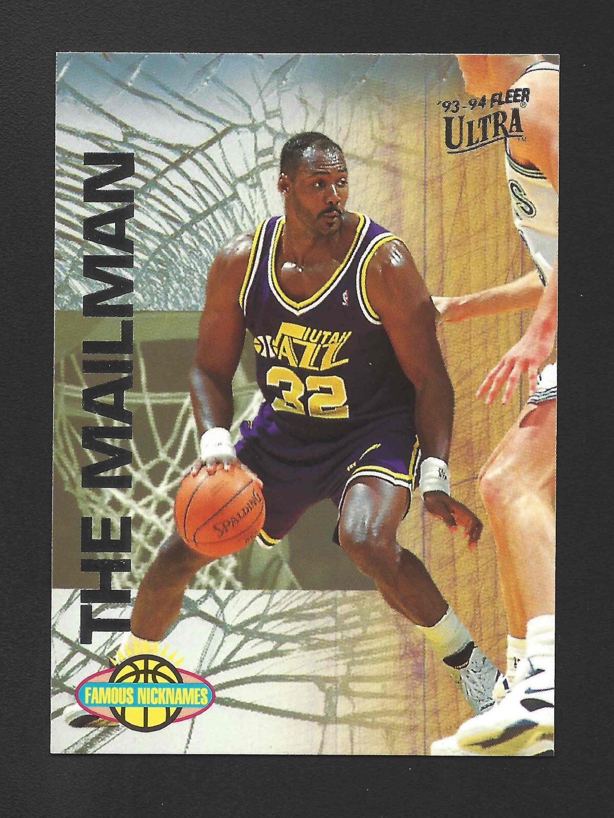 1993-94 Ultra Famous Nicknames #9 - Karl Malone