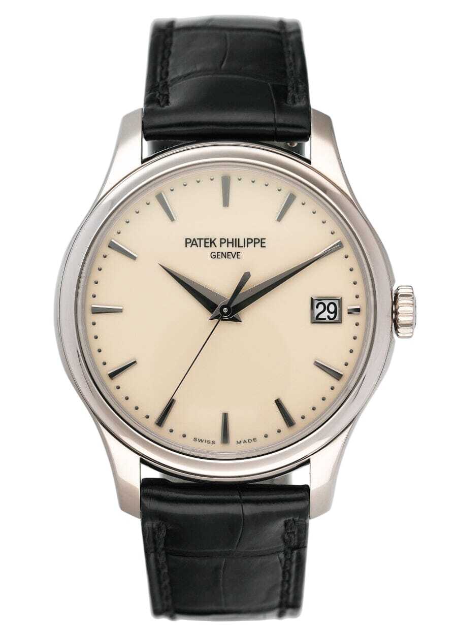 Patek Philippe Calatrava 5227G Ivory Dial 18K White Gold Men's Watch with Papers