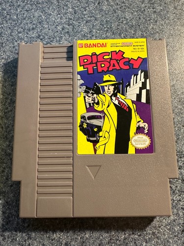 Dick Tracy for Nintendo (NES) - with Box - No Manual - Picture 8 of 9