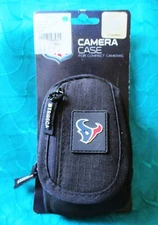 Tribeca NFL Houston Texans Licensed Compact Camera Bag with Carry Strap - NEW