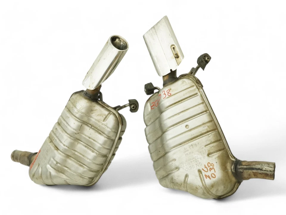 2008 - 2012 Mercedes Benz C Class W204 C300 Exhaust Muffler Silencer Rear Oem - Image 2 of 4