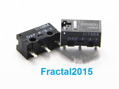 1 Stück D2F-F-3-7 Micro Switches Mikroschalter Logitech MX Revolution Razer OMRON 