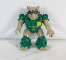 Vintage Hasbro Battle Beasts Dragoon Raccoon Action Figure 39 T646