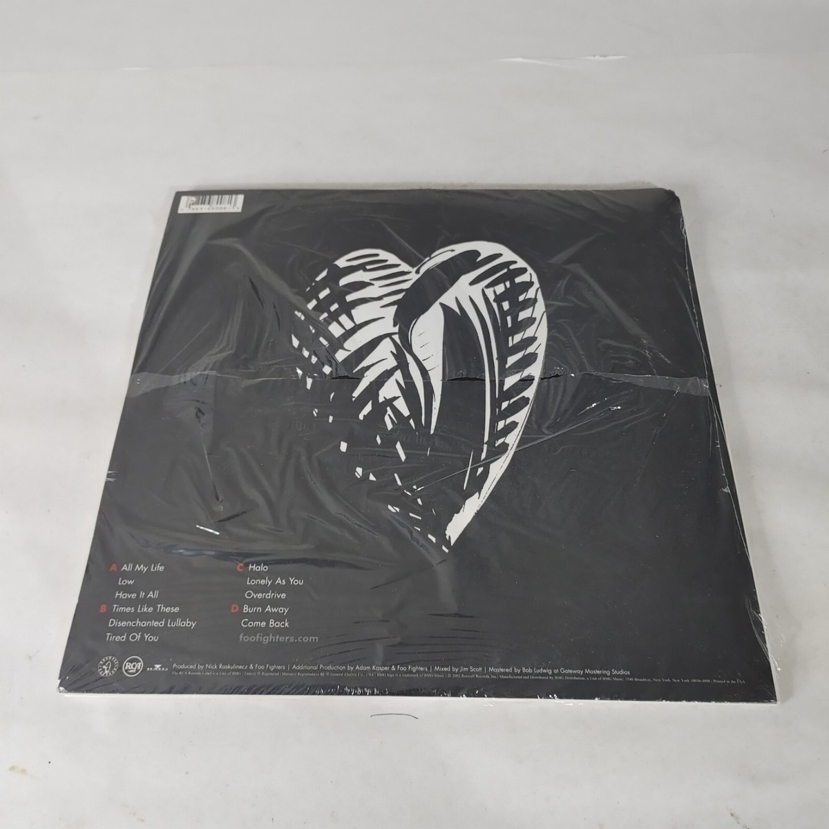 Foo Fighters One By One Vinyl - 1st Press 2 X 10 Inch - 2002
