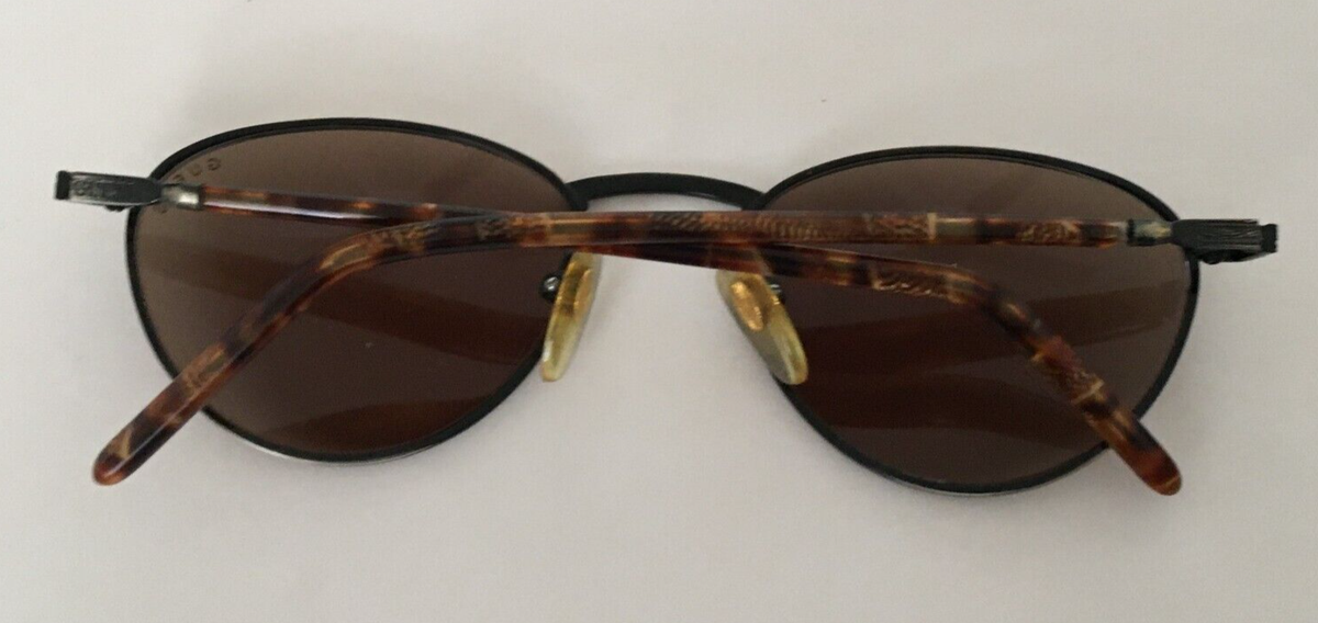 Guess Sunglasses Pewter Frame Tortoise Resin Arms100% UV  display picture 2