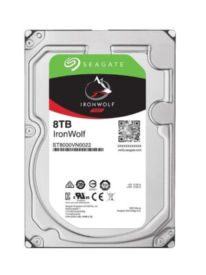 SEAGATE ST8000VN0022 HDD 8TB 3.5インチ For Seagate ST8000VN0022 IronWolf 8TB SATA 3.5