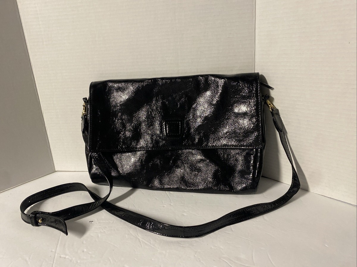 Enrico Coveri Italian patent leather shoulder bag | eBay