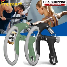 2Pack Hand Grip Strength Power Trainer Gripper Strengthener Adjustable Exerciser