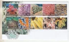 2025  Australian Territory: Cocos ( Keeling Islands) Corals set of 10 on FDC.