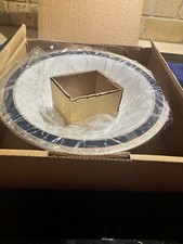 Noritake Odessa Cobalt Platinum 9” Round Vegetable Serving Bowl NEW In Box/MINT
