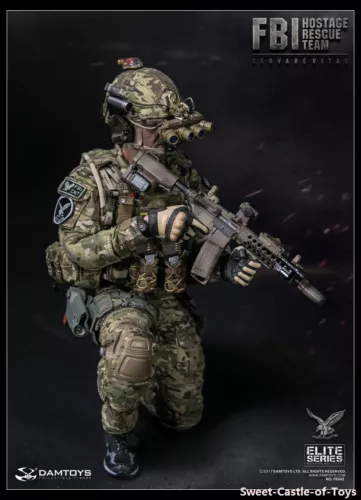 Figura 1/6 DamToys US FBI HRT Agente Equipo de Rescate de Rehenes Servarevitas 78042 DAM - Imagen 9 de 12