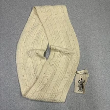 Nirvanna Design Scarf Women’s Cable Crochet Infinity Hand Knitted In Nepal