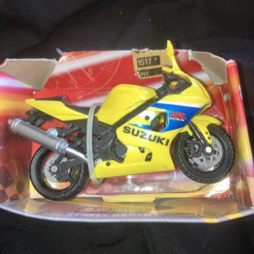 Suzuki Gsx-R600 R 600 1/18 Scale New Ray Metal Motorcycle Model