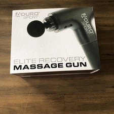 Aduro Sport Massage Gun Elite Recovery 4 Heads Muscle Soreness 6 Speed Brand New