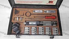Van Norman Vintage Boring Tool Kit 777 2.600 To 5.300 Long Shoes Metal Box