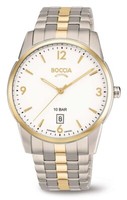 Boccia Titanium 3632-02 Herrenuhr 100M Wasserdicht Saphirglas