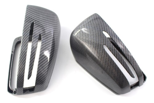 Carbon fiberRearview Side Mirror Cover Cap For MB W212 W176 W246 - Picture 4 of 10