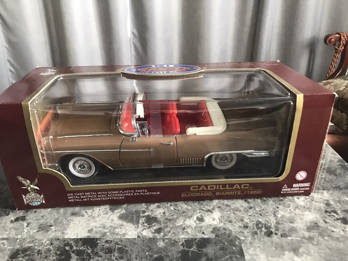 Road Legends 1:18 1958 Cadillac Eldorado Biarritz With Box | eBay