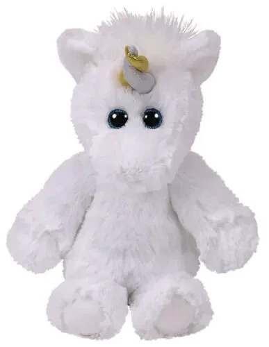 TY Einhorn Agnus – 33 Cm Kuscheliges Plüschtier Im Retro-Look