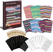 Inspirational Quote Stickers Book for Journaling and Scrapbooking, 60 Sheets Pre