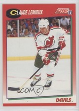 1991-92 Score Canadian Claude Lemieux #22 0nx5