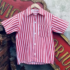 1950s 1960s Coney Island Steeplechase Park Carnival Barker Carny Worker Shirt 1950s 1960s Coney Island Steeplechase Park Carnival Barker Carny Worker Shirt